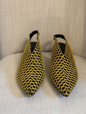Tibi fishnet shoes